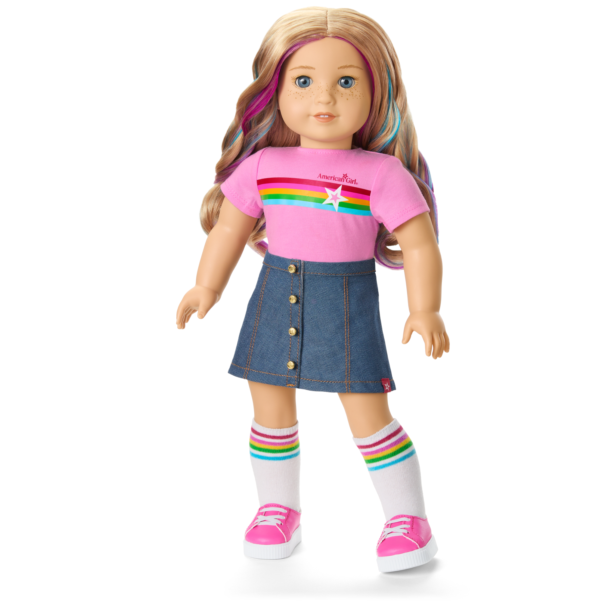 Truly Me 18-Inch Doll #110, Puppy, Mini Backpack & Accessories Ag Star Squad Bundle - Image 11
