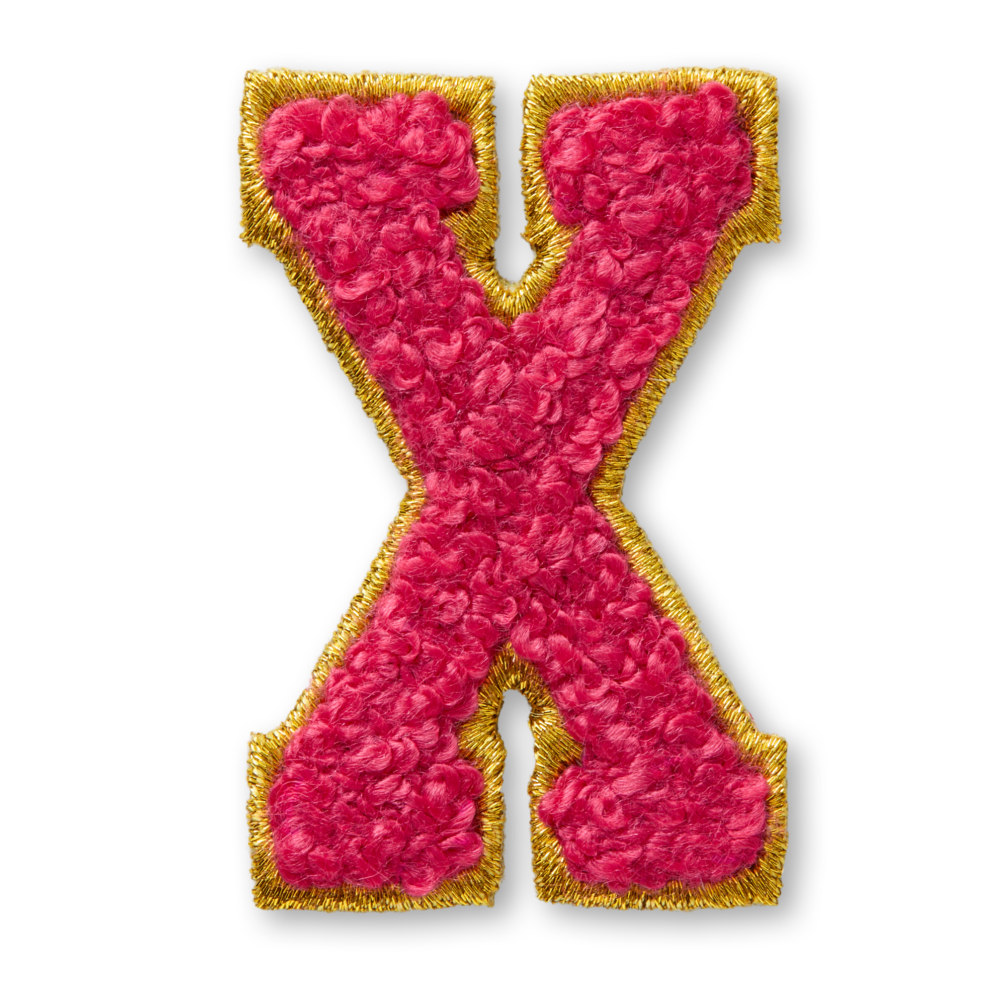 Ag Letter X Stick-On Patch