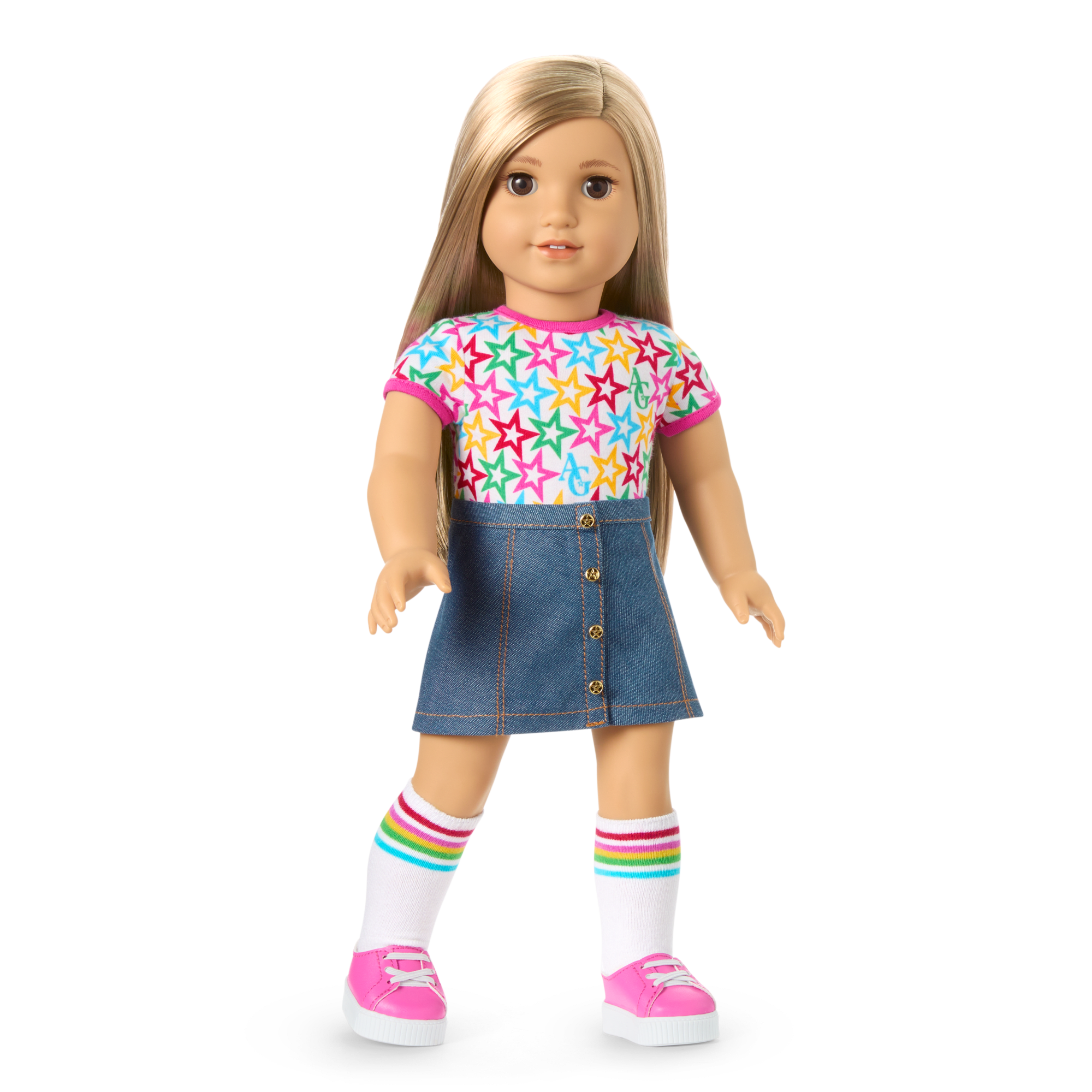 Truly Me 18-Inch Doll #131 With Straight Blonde Hair - Image 9