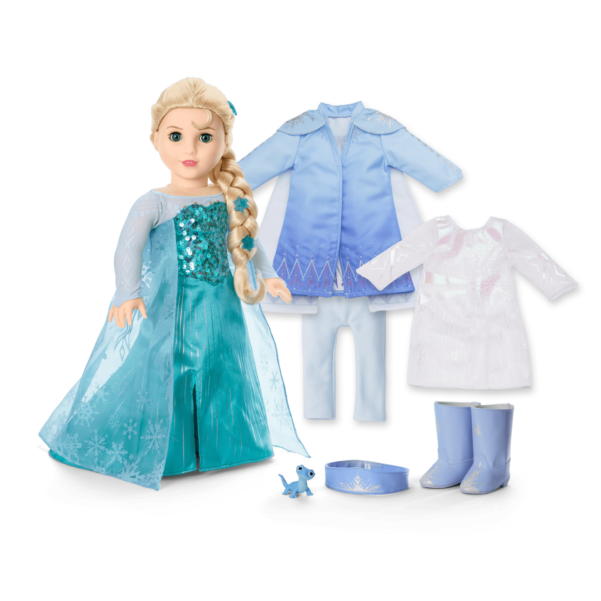 Disney Frozen Elsa Doll Story Bundle By American Girl