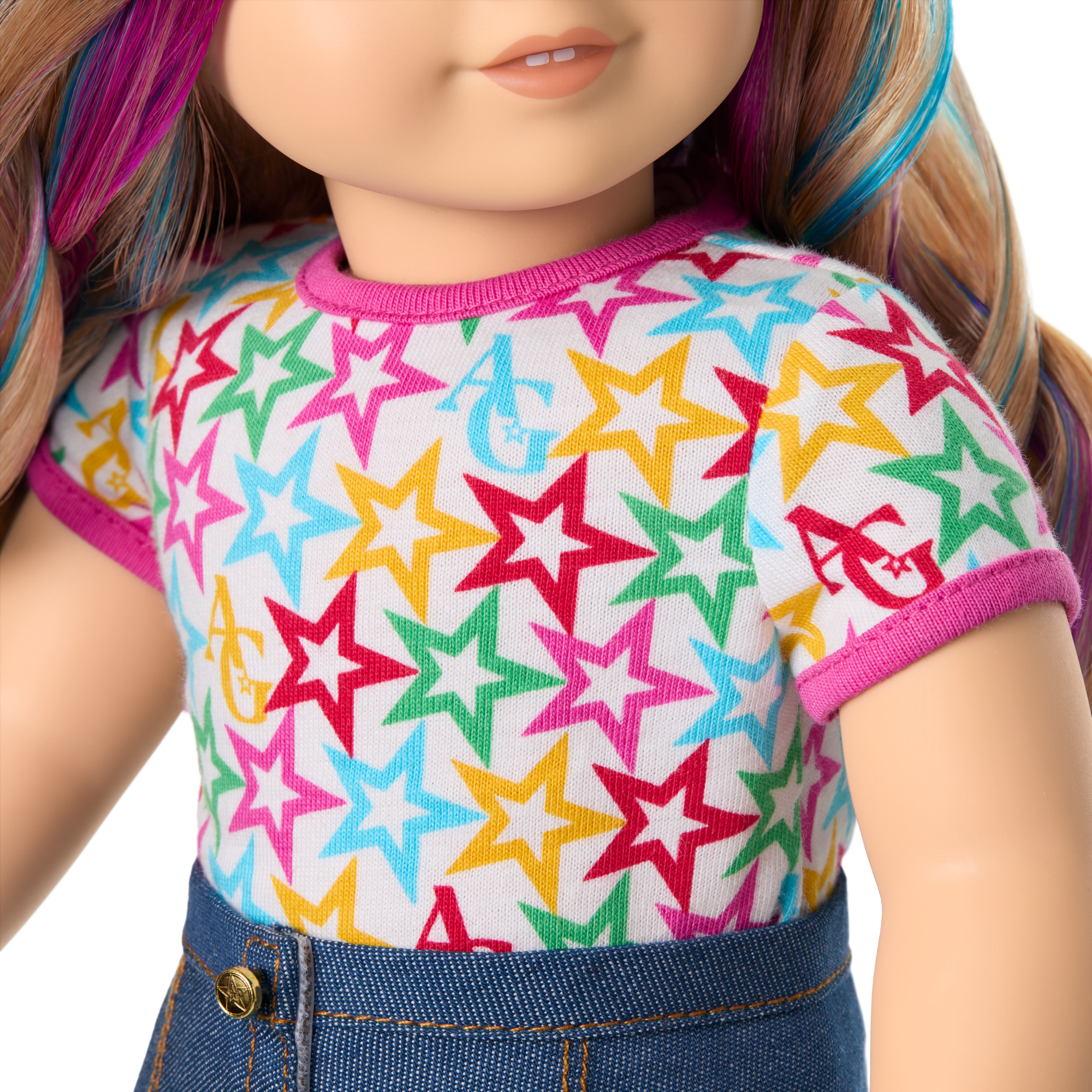 Truly Me 18-Inch Doll #110, Puppy, Mini Backpack & Accessories Ag Star Squad Bundle - Image 6