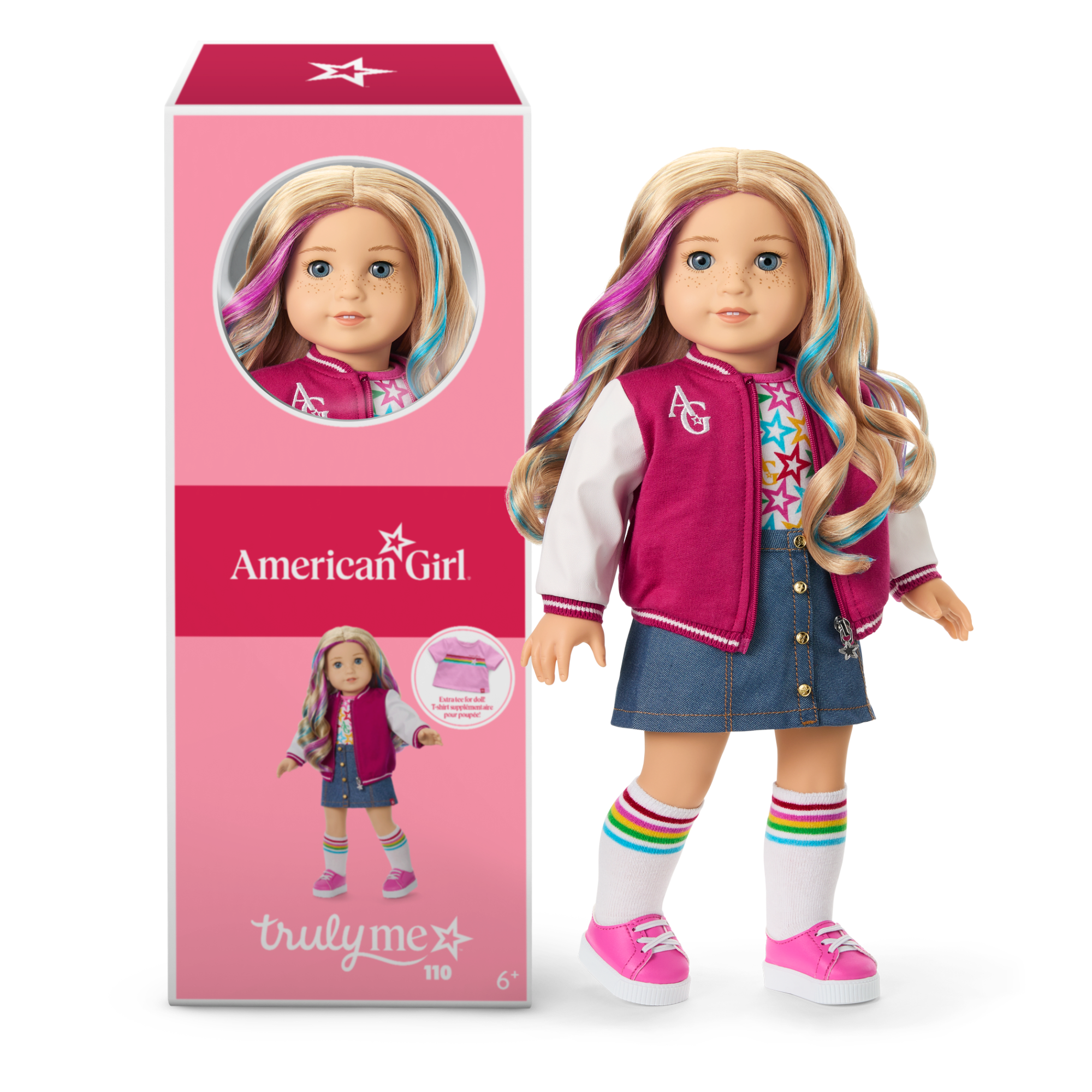 Truly Me 18-Inch Doll #110, Puppy, Mini Backpack & Accessories Ag Star Squad Bundle - Image 33