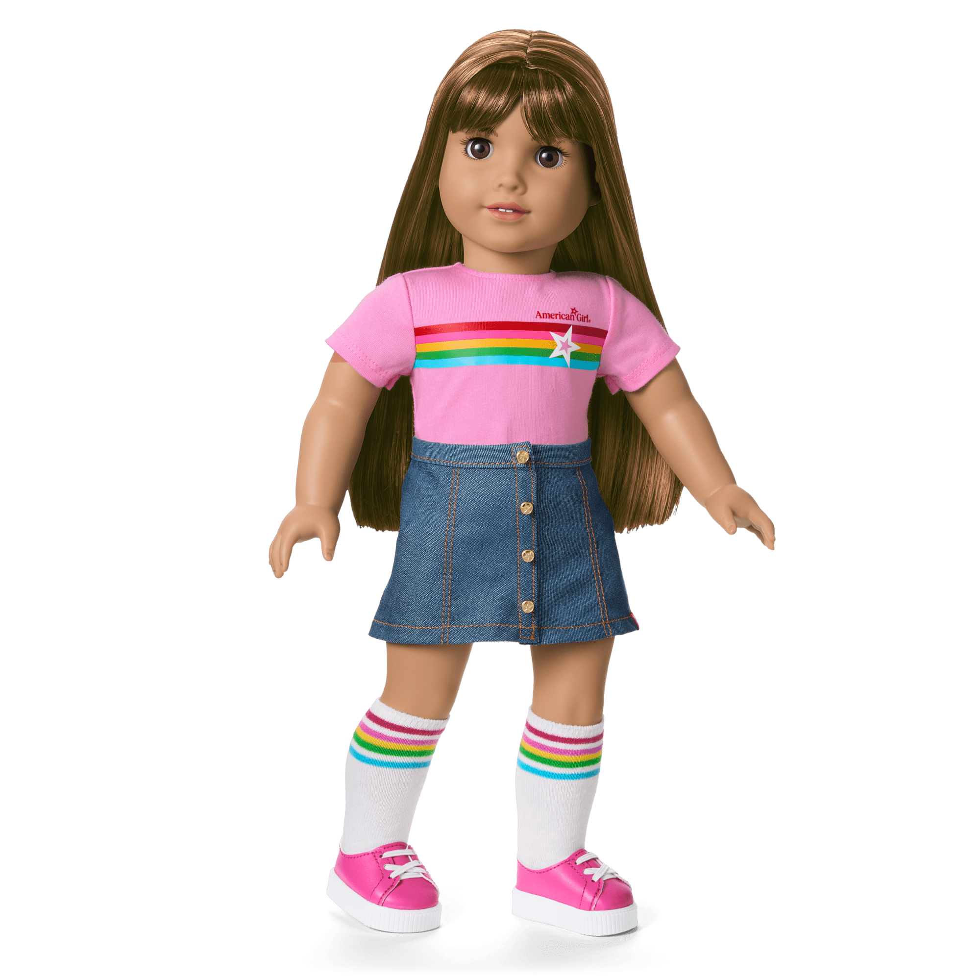 Truly Me 18-Inch Doll #122 With Straight Dark-Brown Hair - Image 11