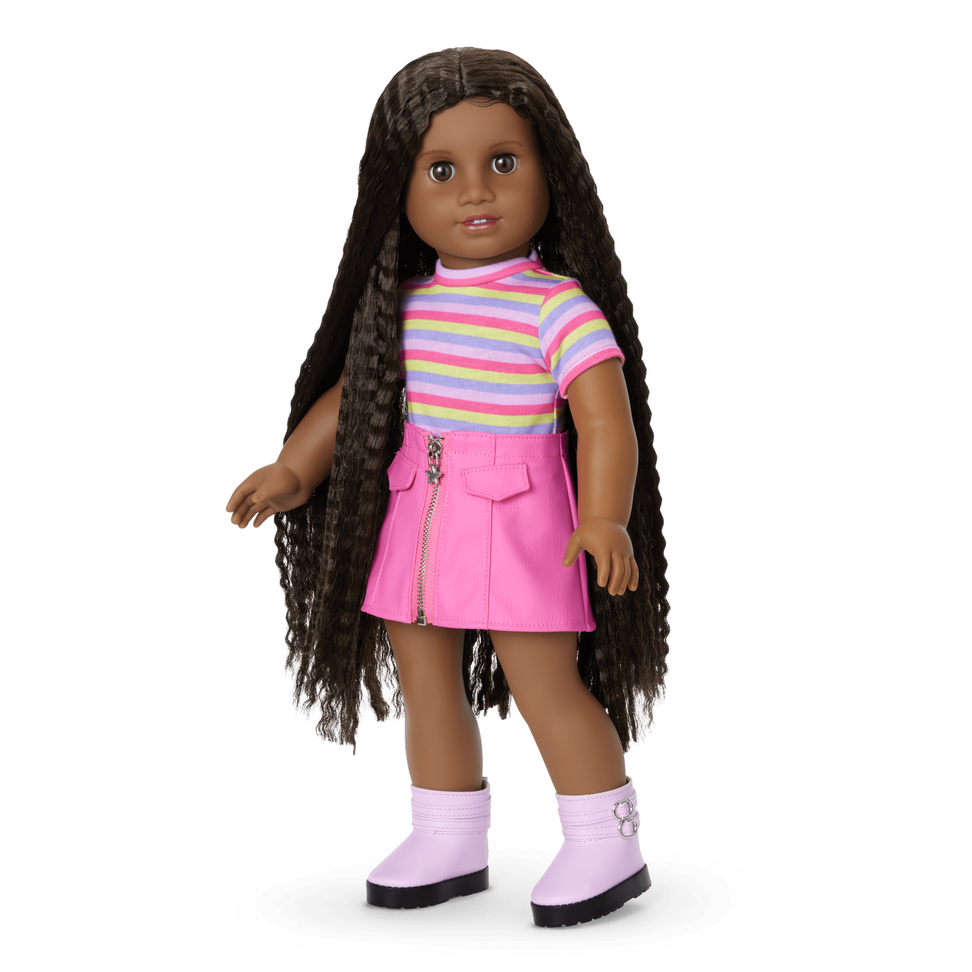 Long Hair Looks By Truly Me 18-Inch Doll #135 & Hair Accessories - Image 4