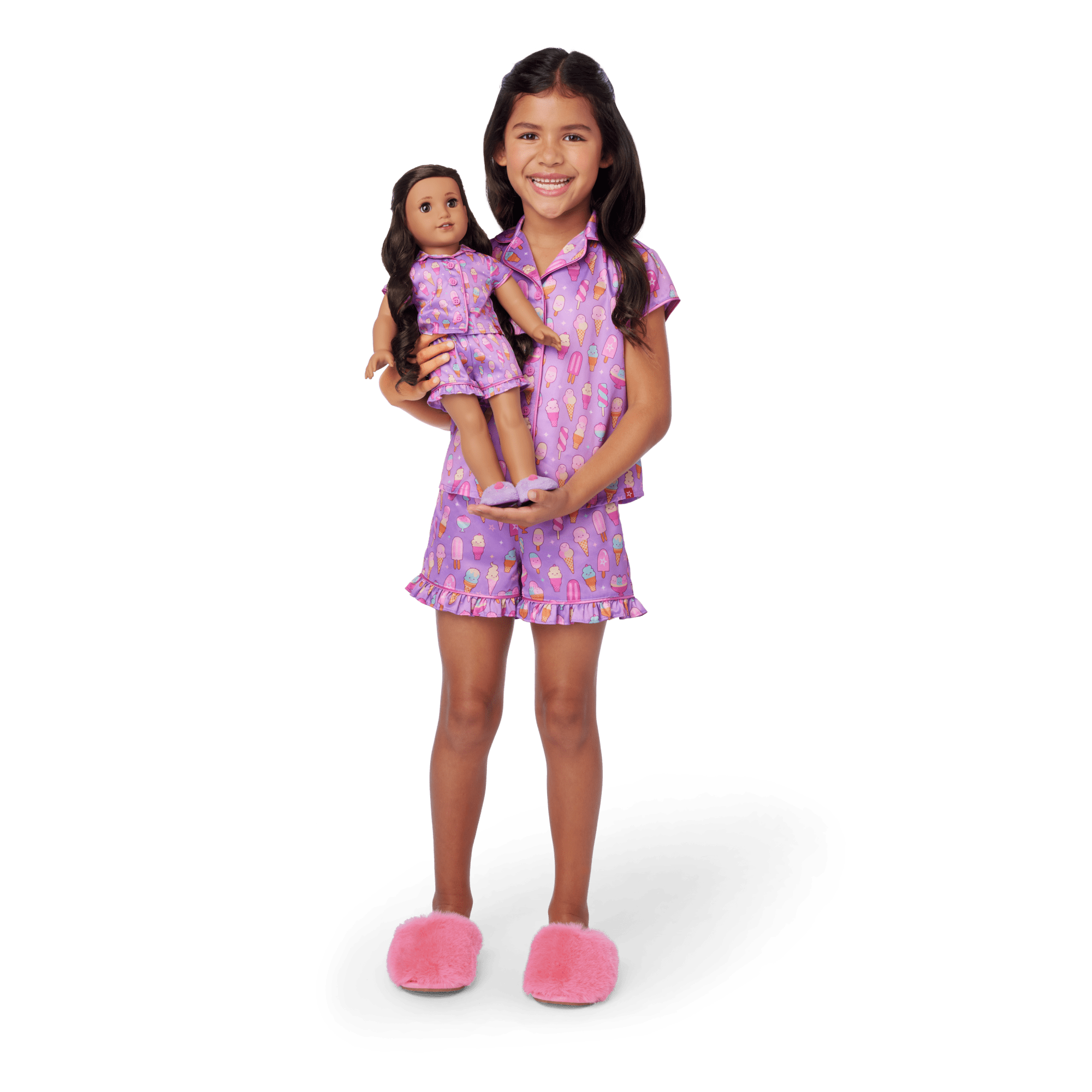 Sweet Dreams Pjs For Girls & 18-Inch Dolls