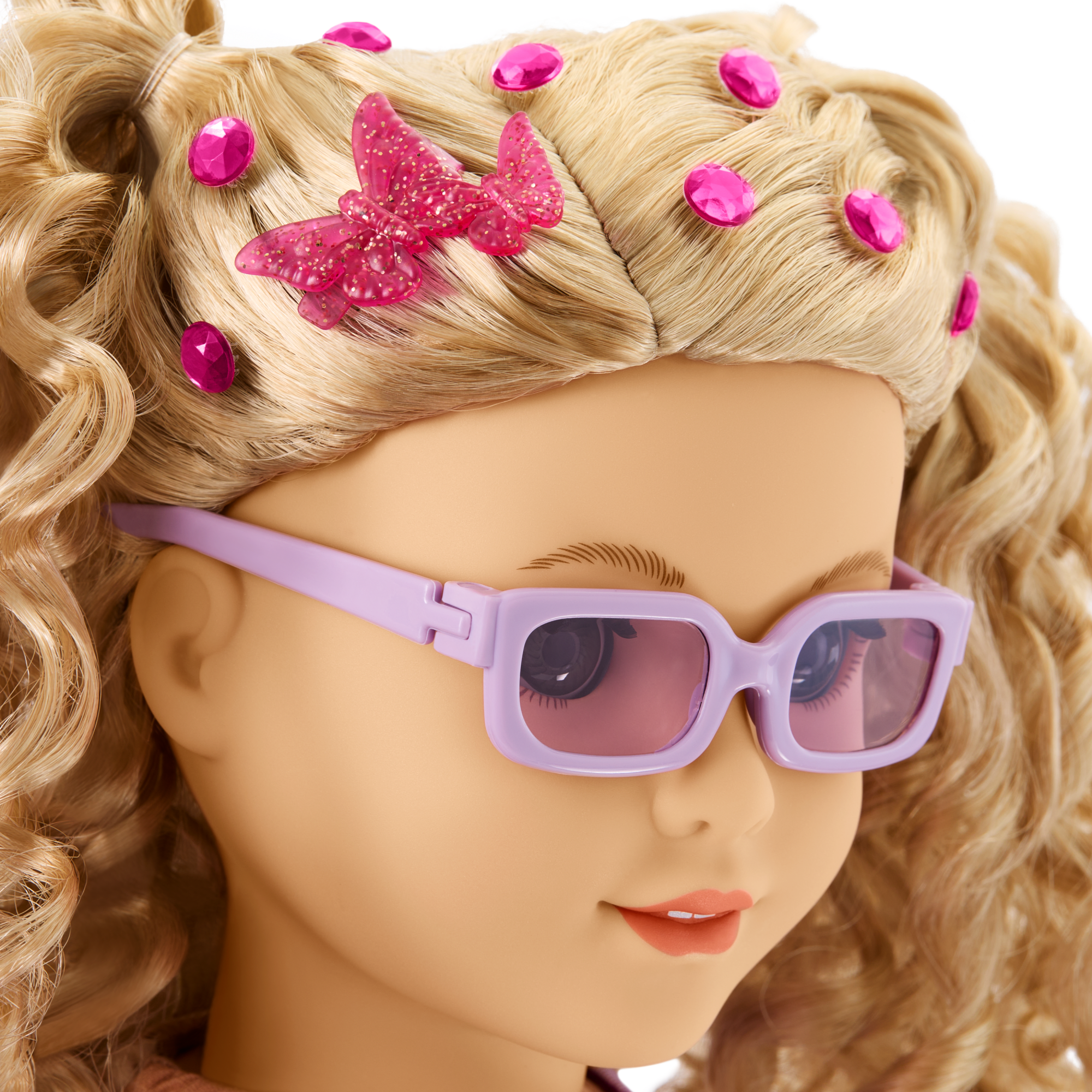 Glam Sparkly Concert Outfit & Colorful Teddy Bear Backpack & Accessory Set Bundle - Image 17