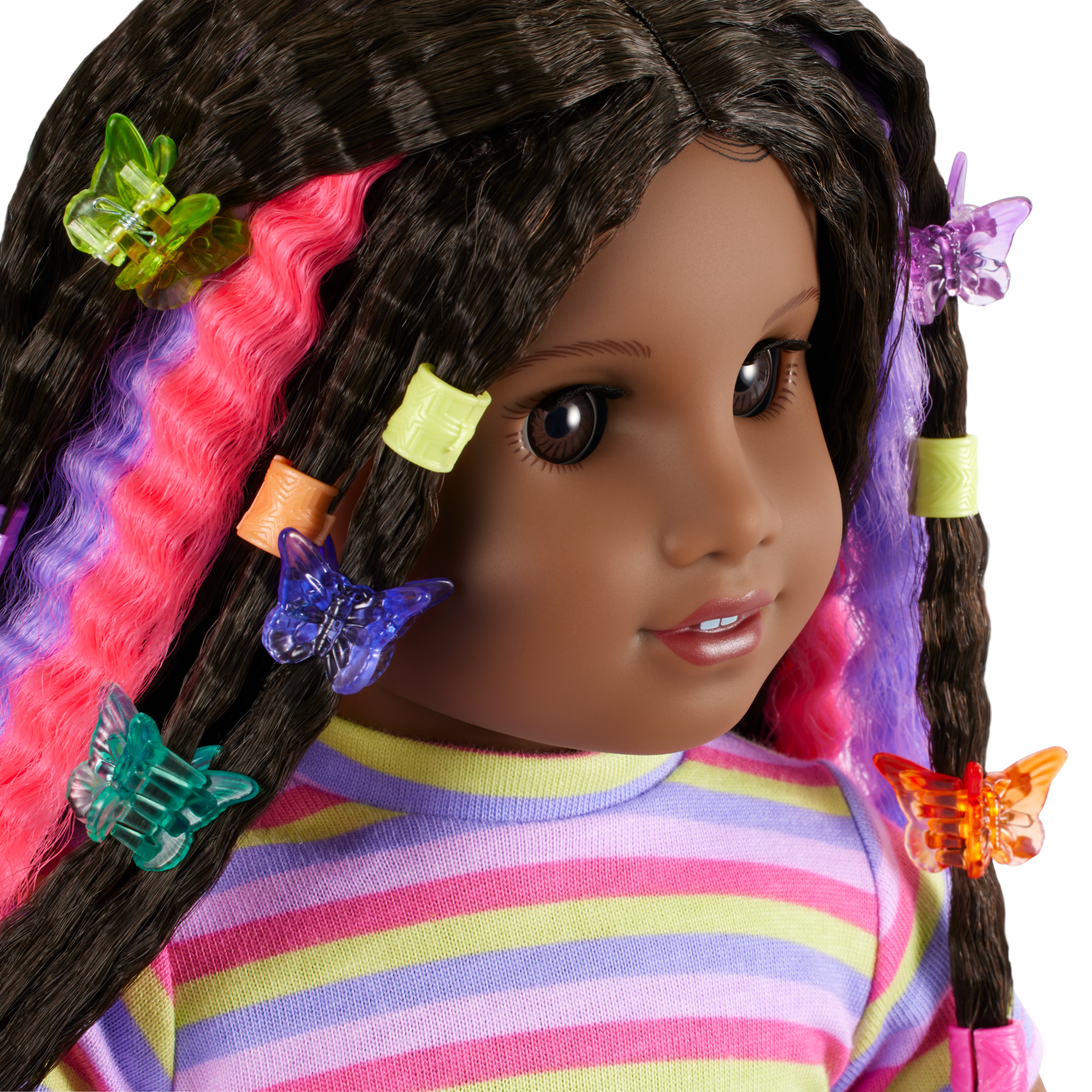 Long Hair Looks By Truly Me 18-Inch Doll #135 & Hair Accessories - Image 8