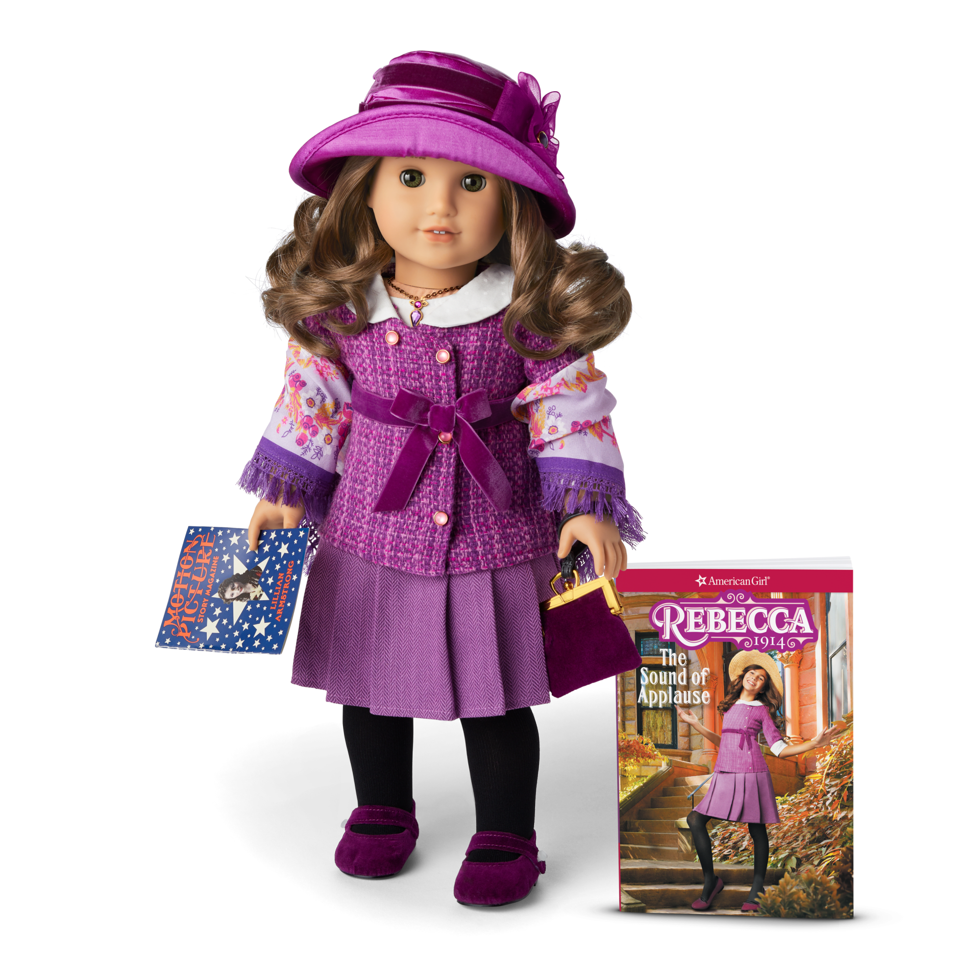 Rebecca Rubin 18-Inch Doll, Book & Accessories (Historical Characters)