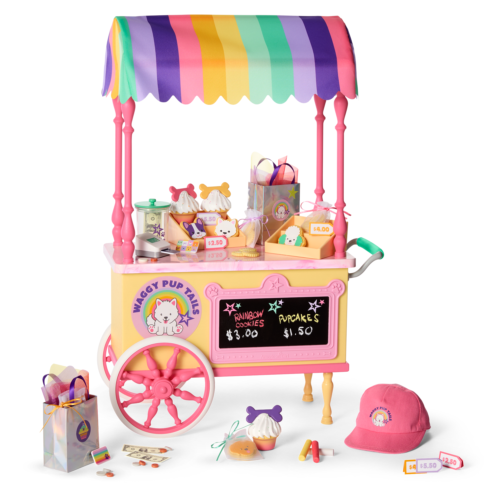Summer's Treat Cart For 18-Inch Dolls (Girl Of The Year 2025)