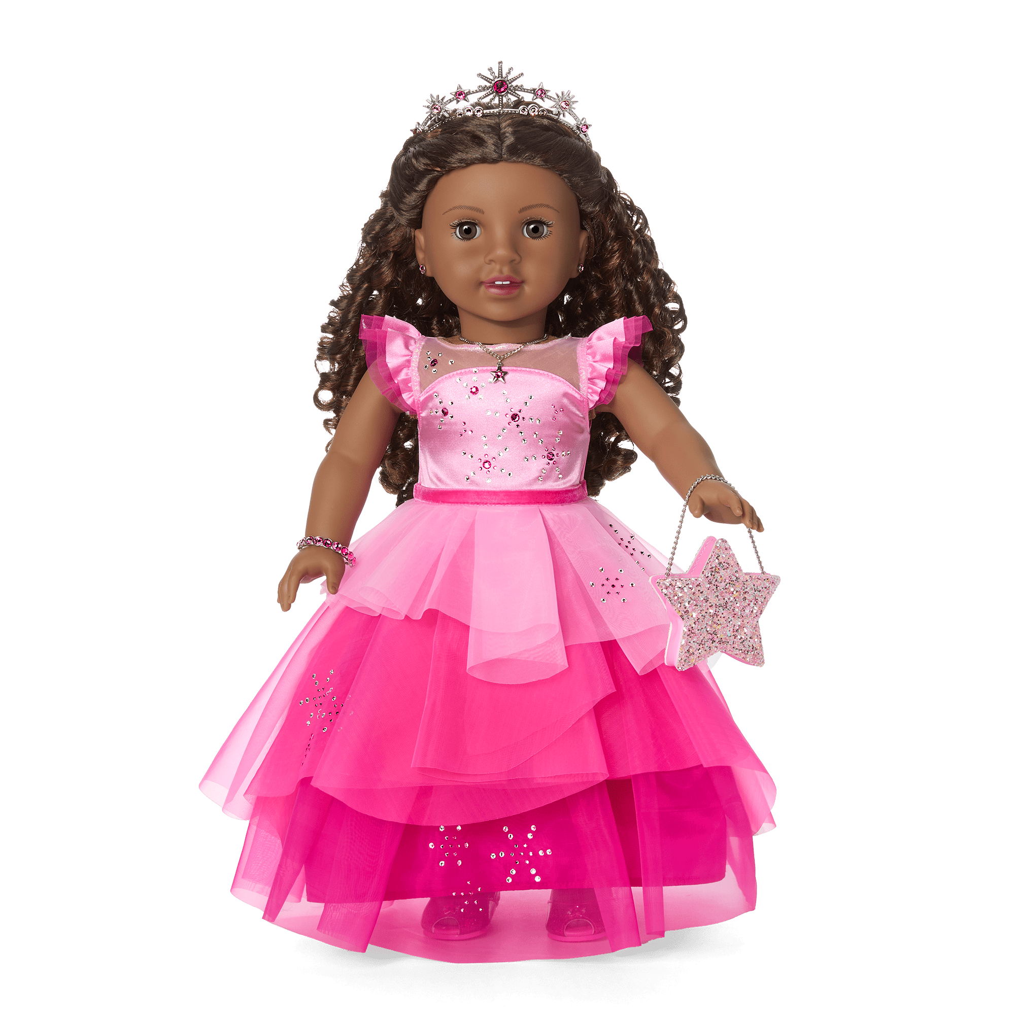 American Girl 2024 Pink Stardust Holiday Collector Doll