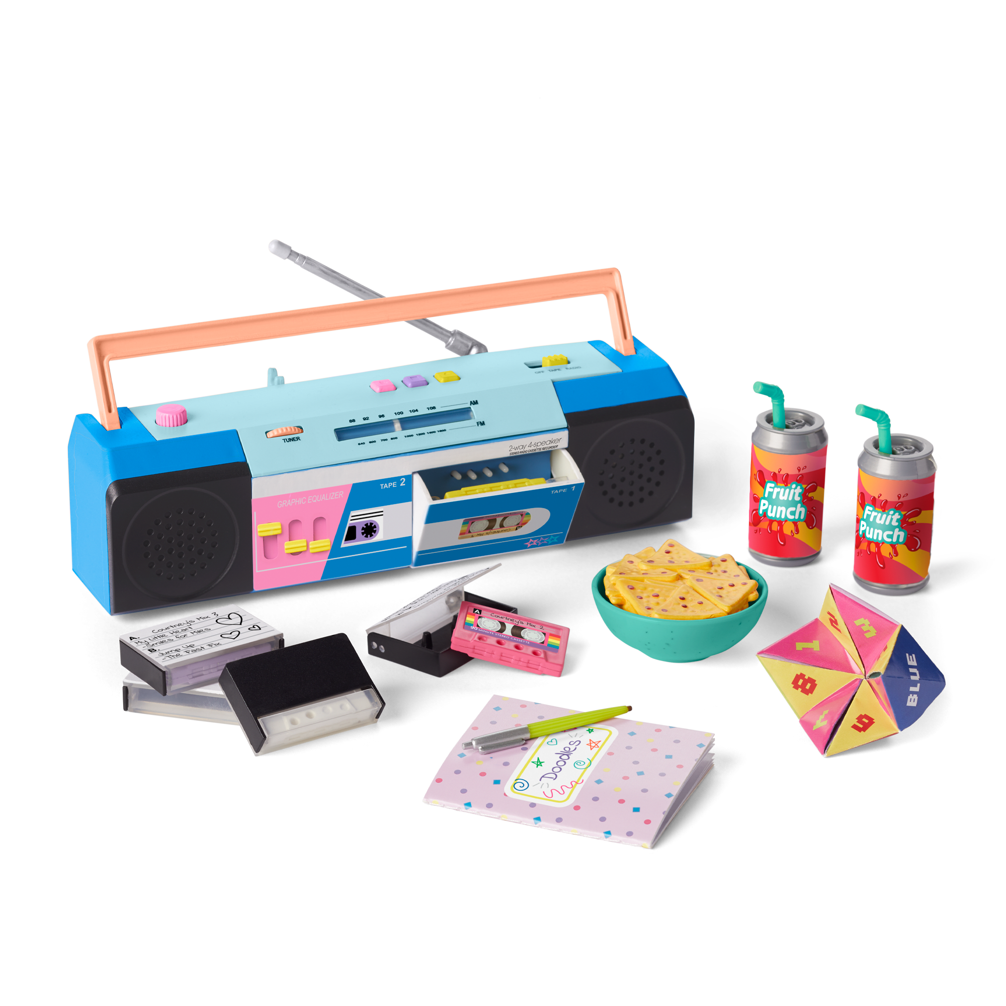 Courtney's Sleepover Accessory Set For 18-Inch Dolls (Historical Characters)