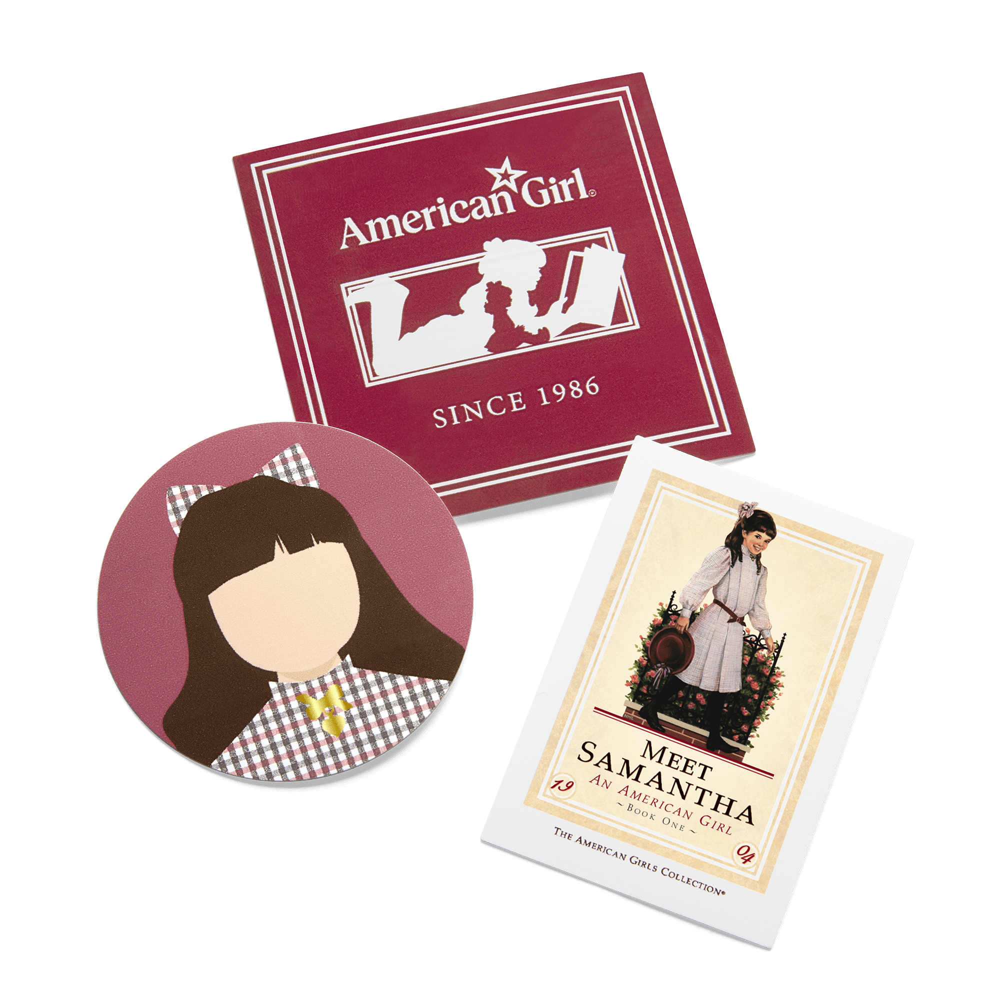 Samantha Parkington Vinyl Sticker Pack (Historical Characters)
