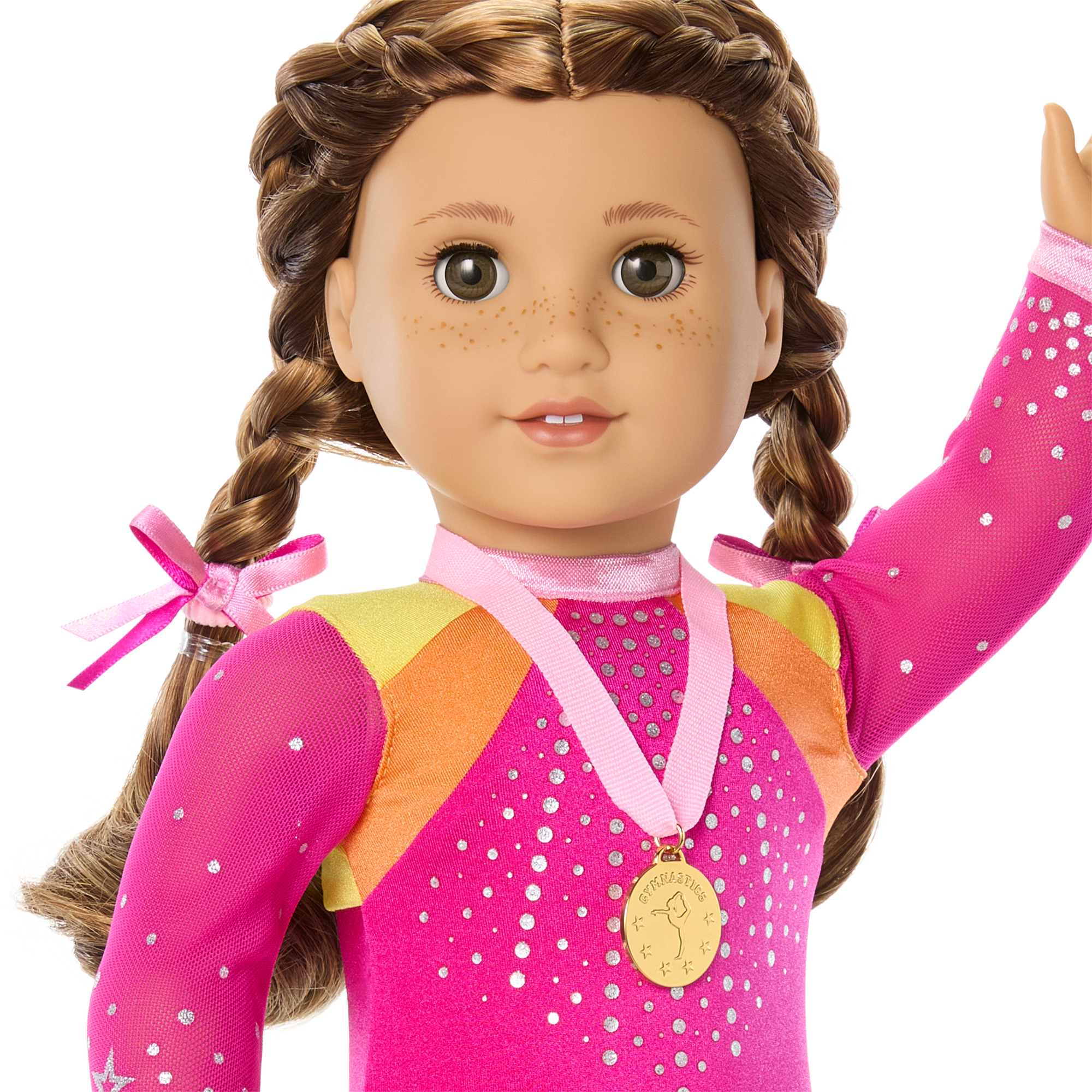Lila's Gymnastics Competition Outfit For 18-Inch Dolls (Girl Of The Year 2024) - Image 4