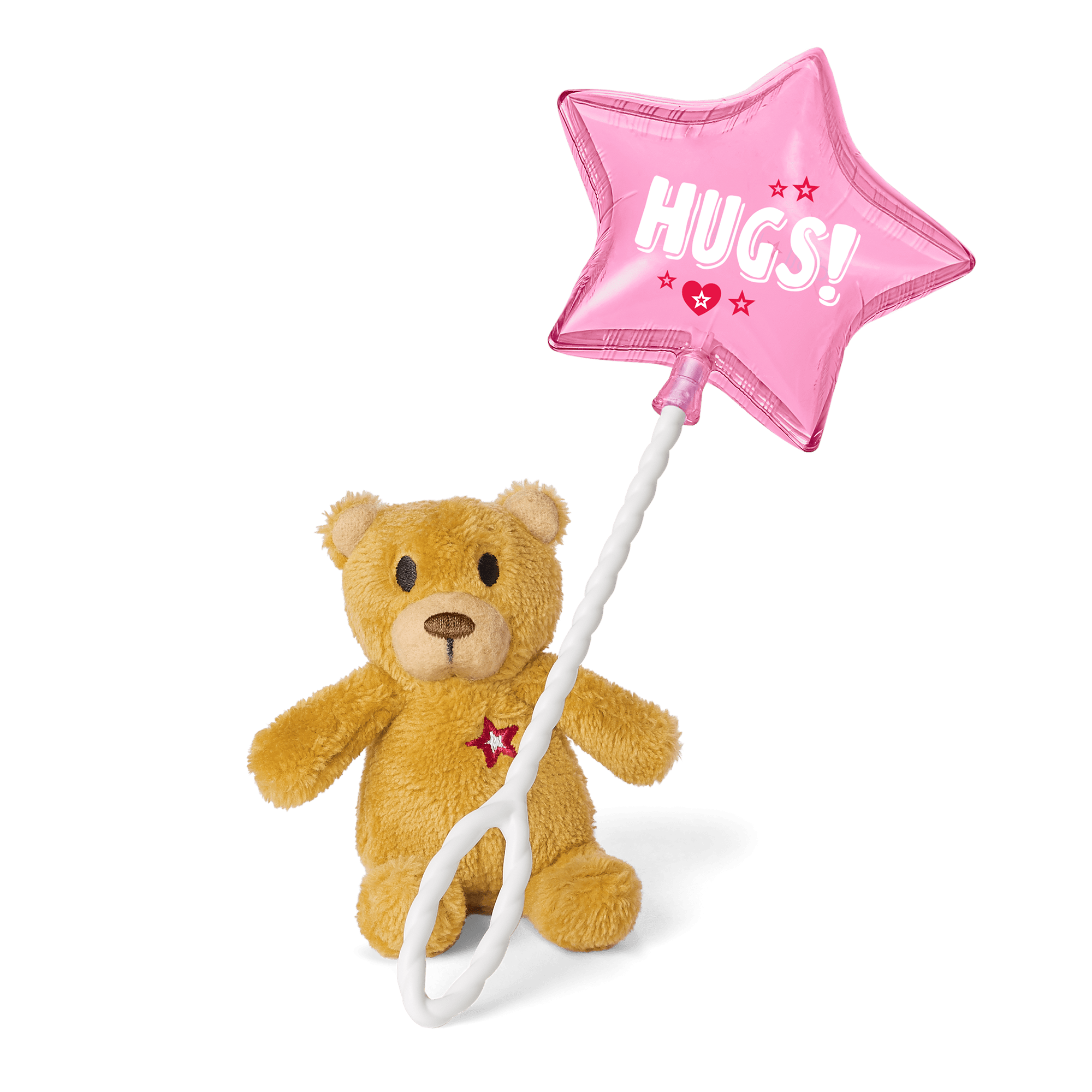Hugs And Well Wishes Balloon & Bear For 18" Dolls